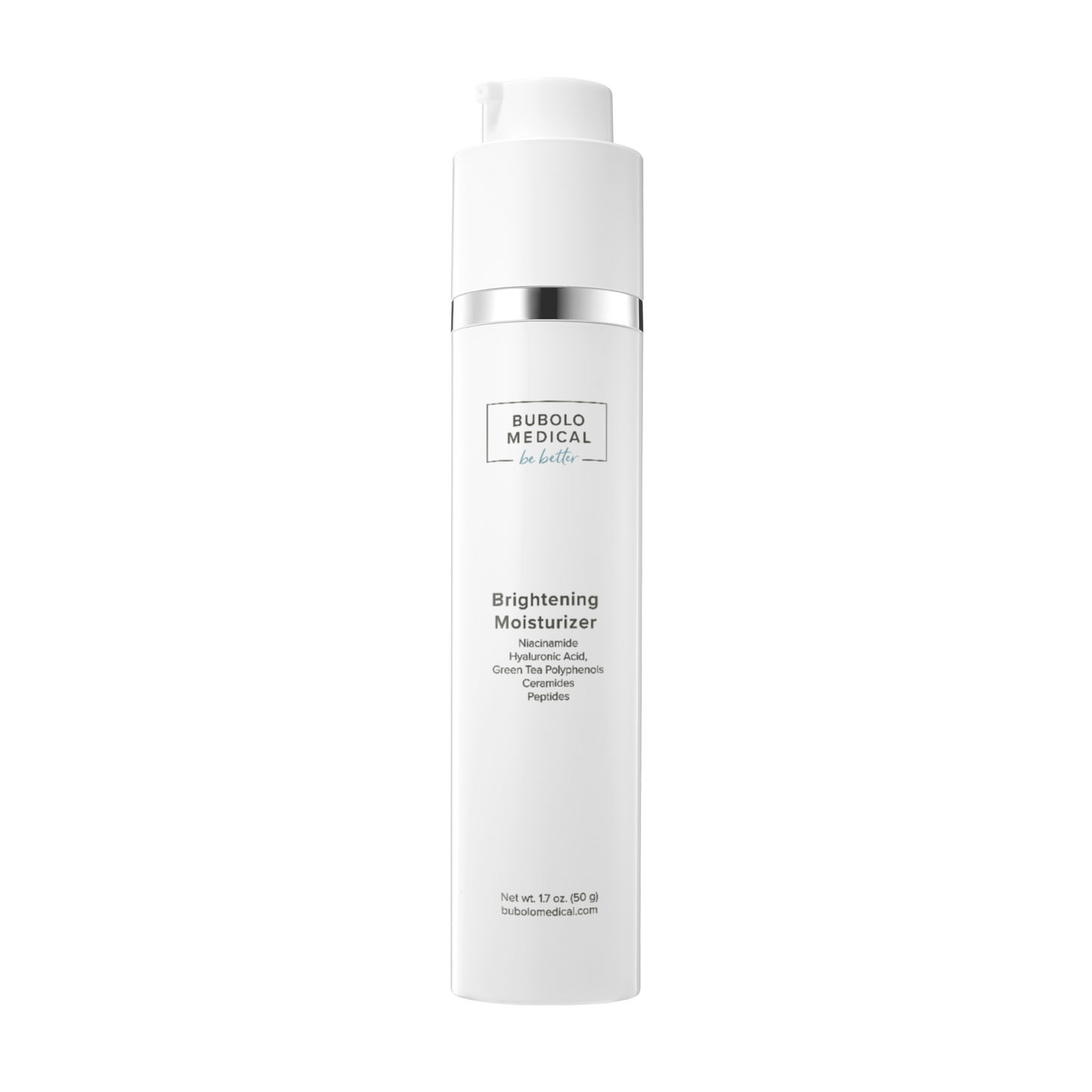 brightening moisturizer with niacinamide and hyaluronic acid for hydration and anti-aging care